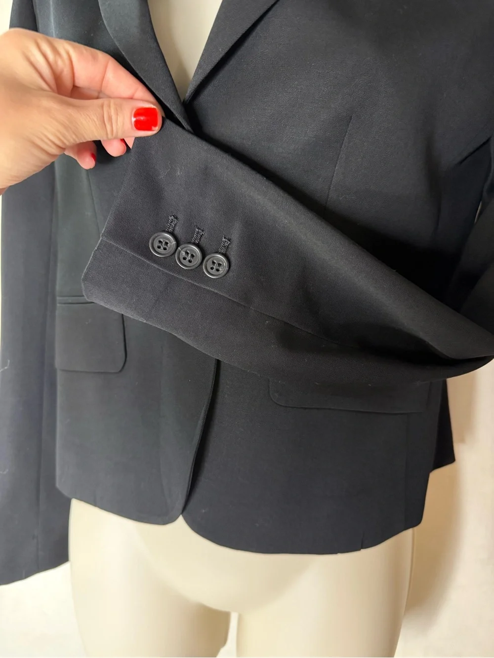 J. Crew Black Women's Tailored Blazer - Picture 4 of 4